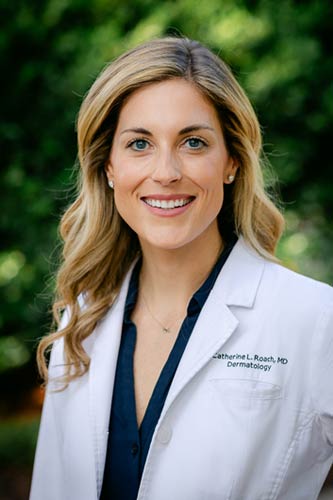 Meet Catherine L. Roach, MD, a dermatologist with Carolina Dermatology of Greenville